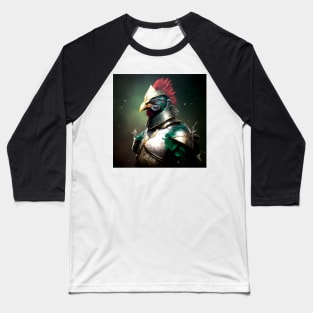 Chicken Knight - Cluck Baseball T-Shirt